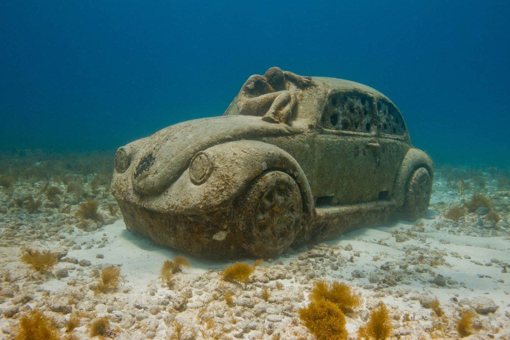 MUSA Museu Subaquático de Cancun - Esculturas subaquáticas por Jason DeCaires Taylor