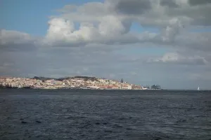 Lisboa vista do rio Tejo - Vista panorâmica da cidade