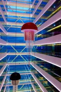 Vista interna do Myriad by Sana Hotels - Interior elegante