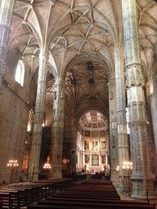 Nave Principal do Mosteiro dos Jerónimos - Patrimônio Mundial da UNESCO