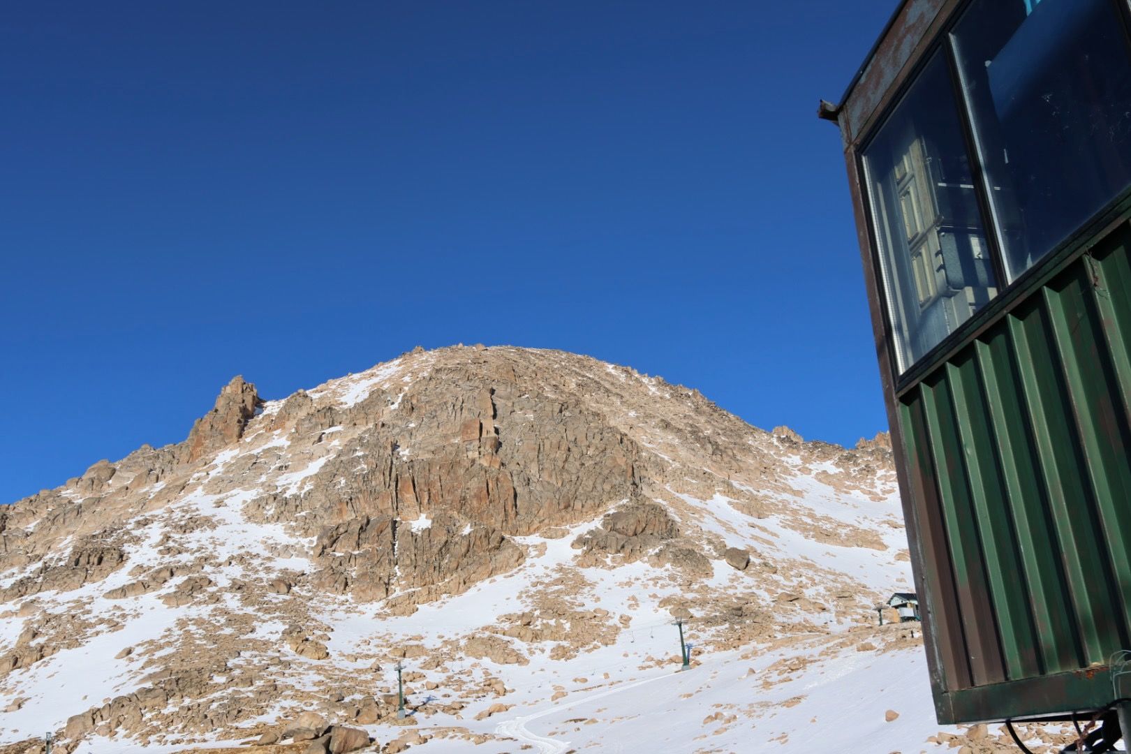 Montanhas do Cerro Catedral em Bariloche durante a temporada de inverno