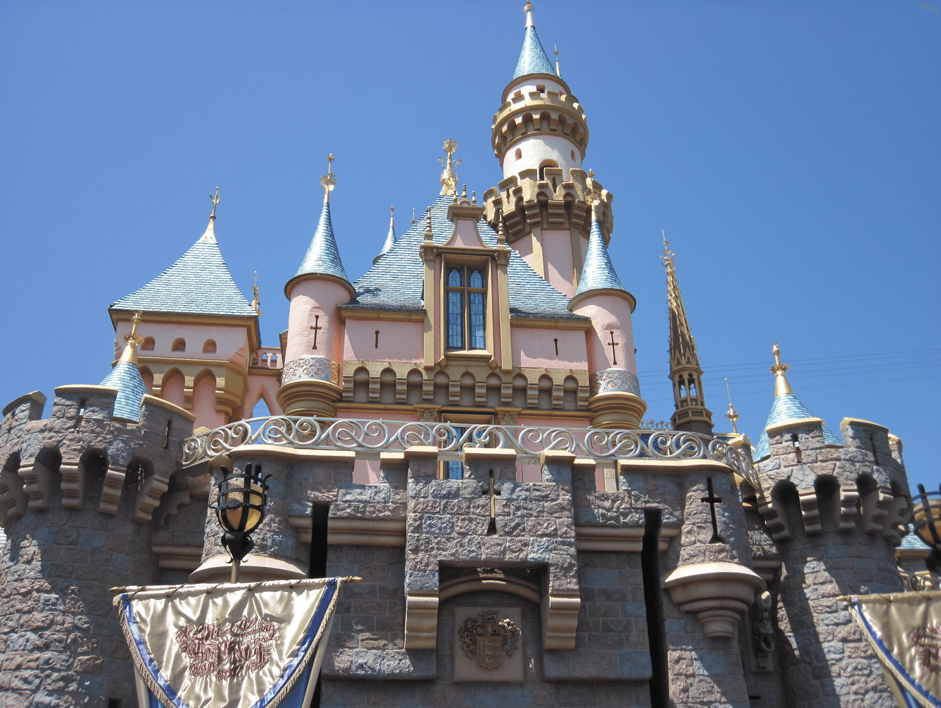 Castelo da Bela Adormecida na Disneyland
