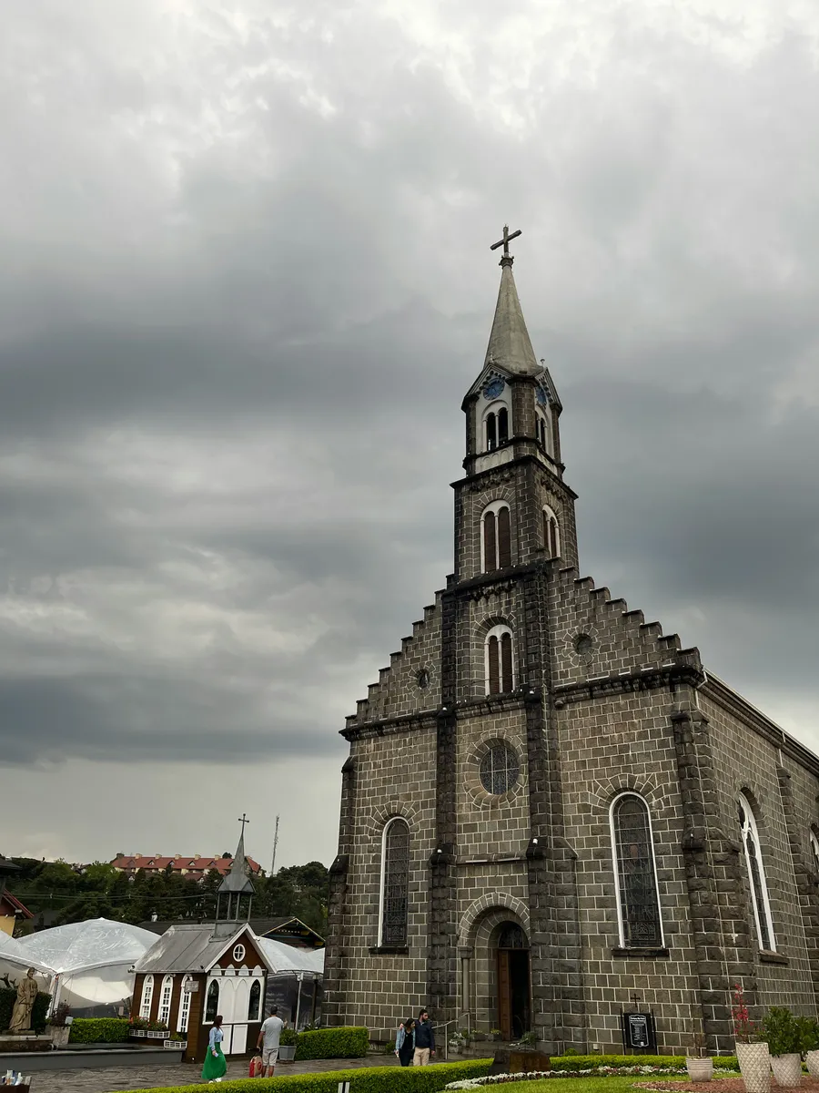 Igreja de Gramado no estilo europeu