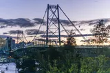 Ponte Hercílio Luz em Florianópolis