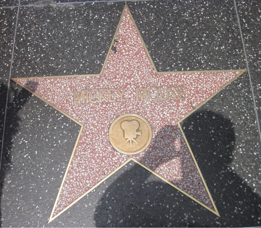 Estrela do Mickey Mouse na Walk of Fame