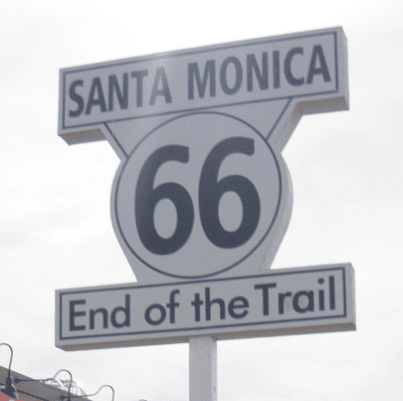 Final da Rota 66 - End of the Trail