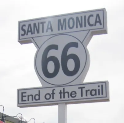 Final da Rota 66 - End of the Trail
