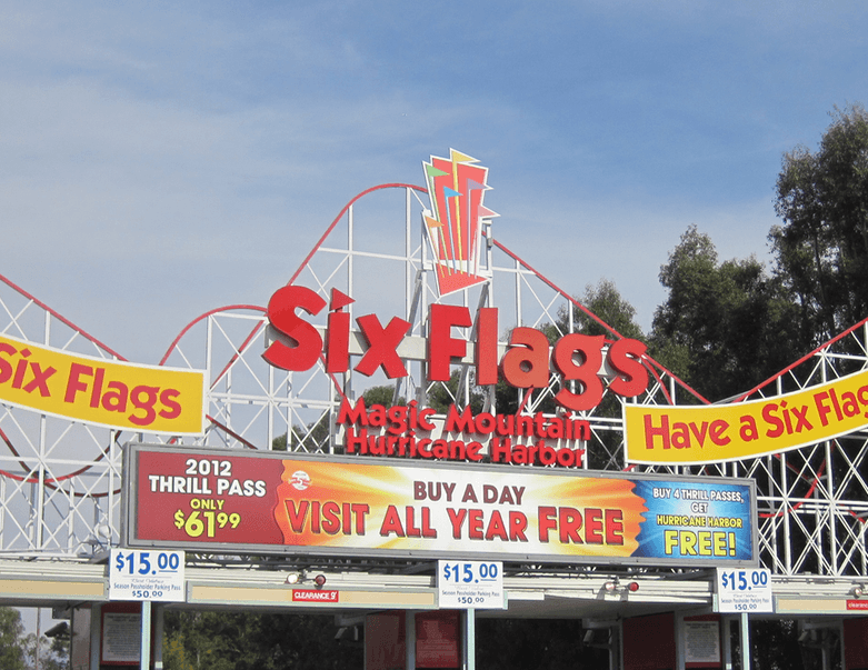 Six Flags Magic Mountain - Parque de diversões