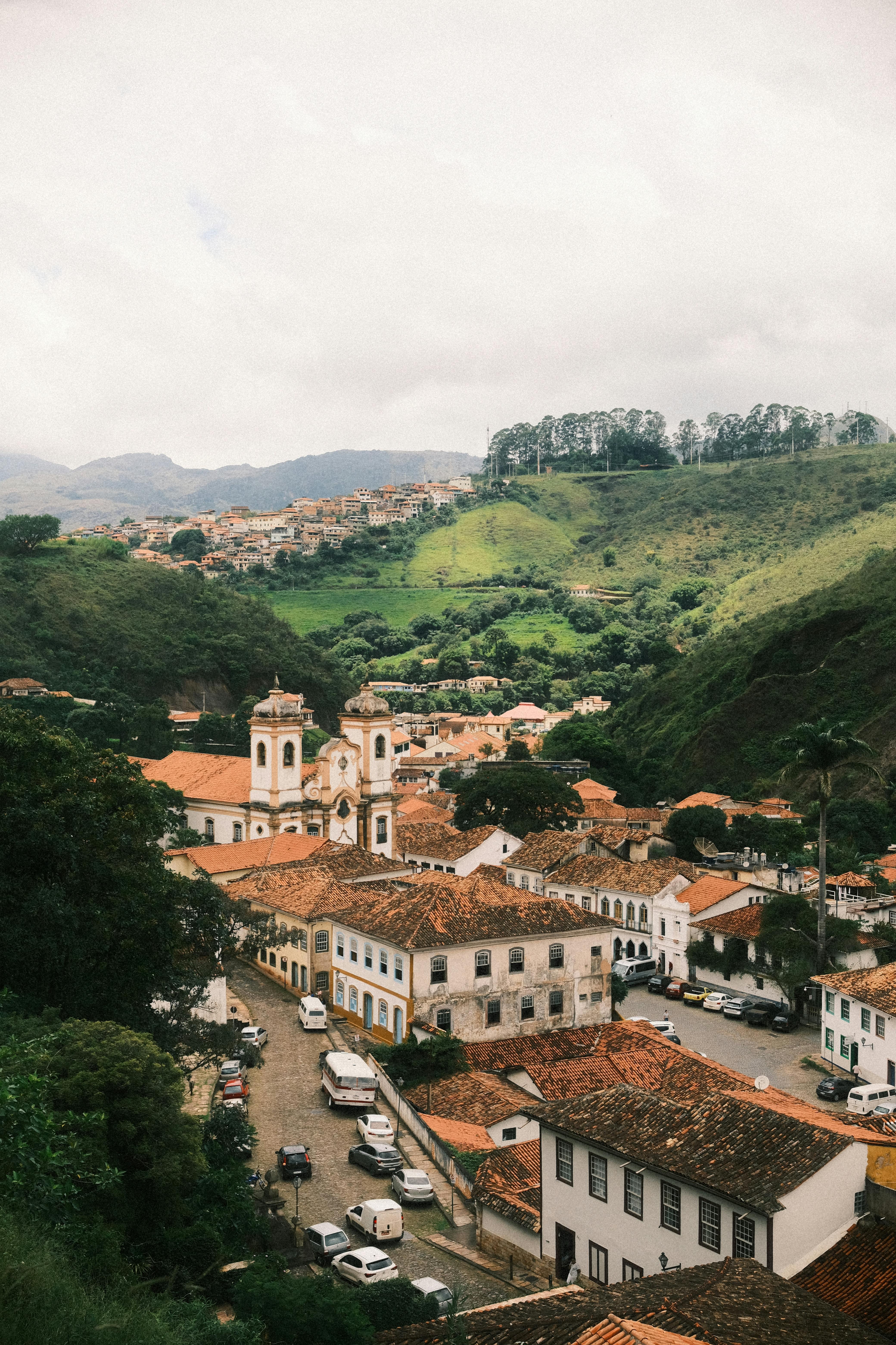 Ouro Preto - Vista panorâmica da cidade histórica