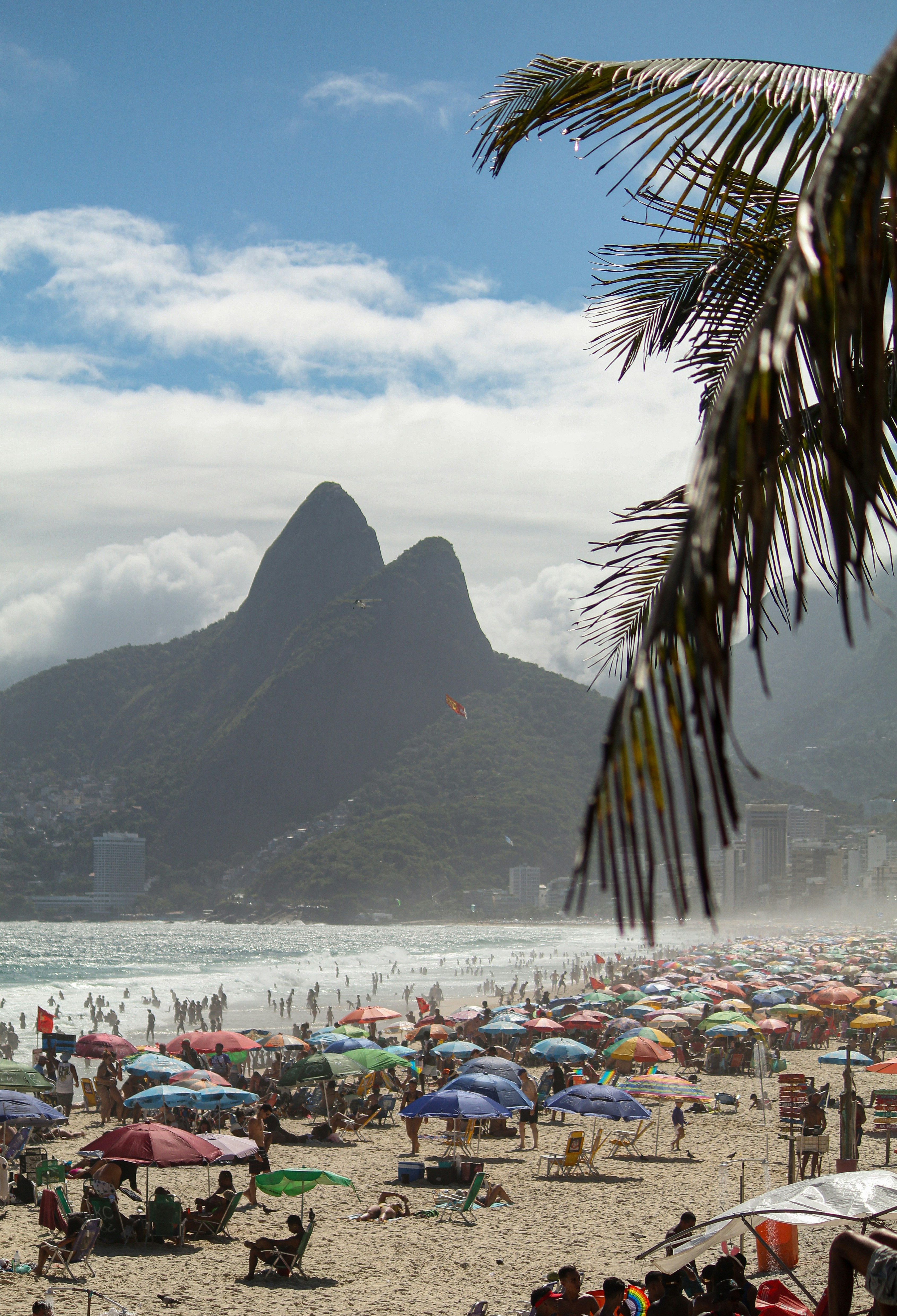Praia do Leblon no Rio de Janeiro
