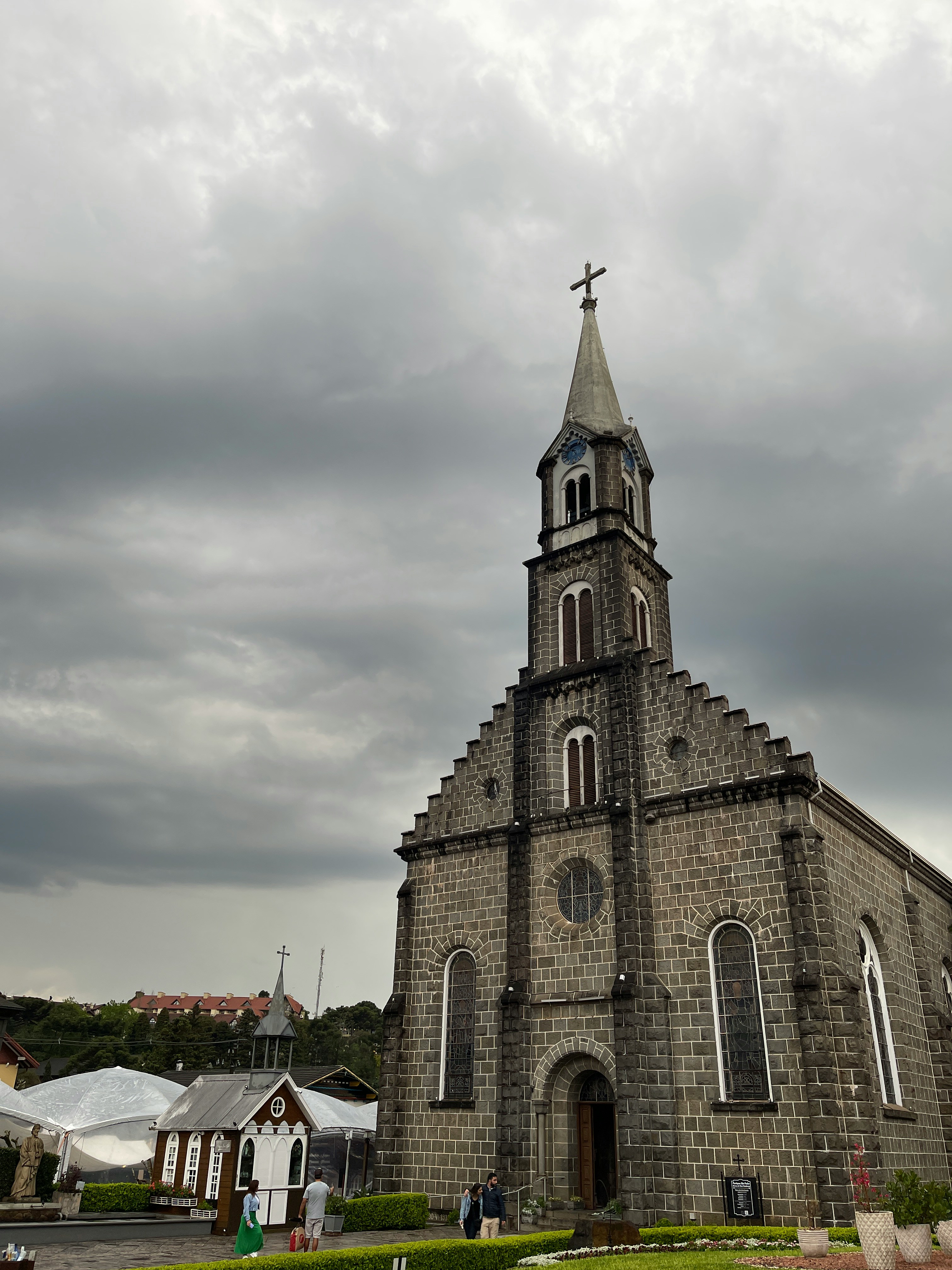 Igreja de Gramado no estilo europeu